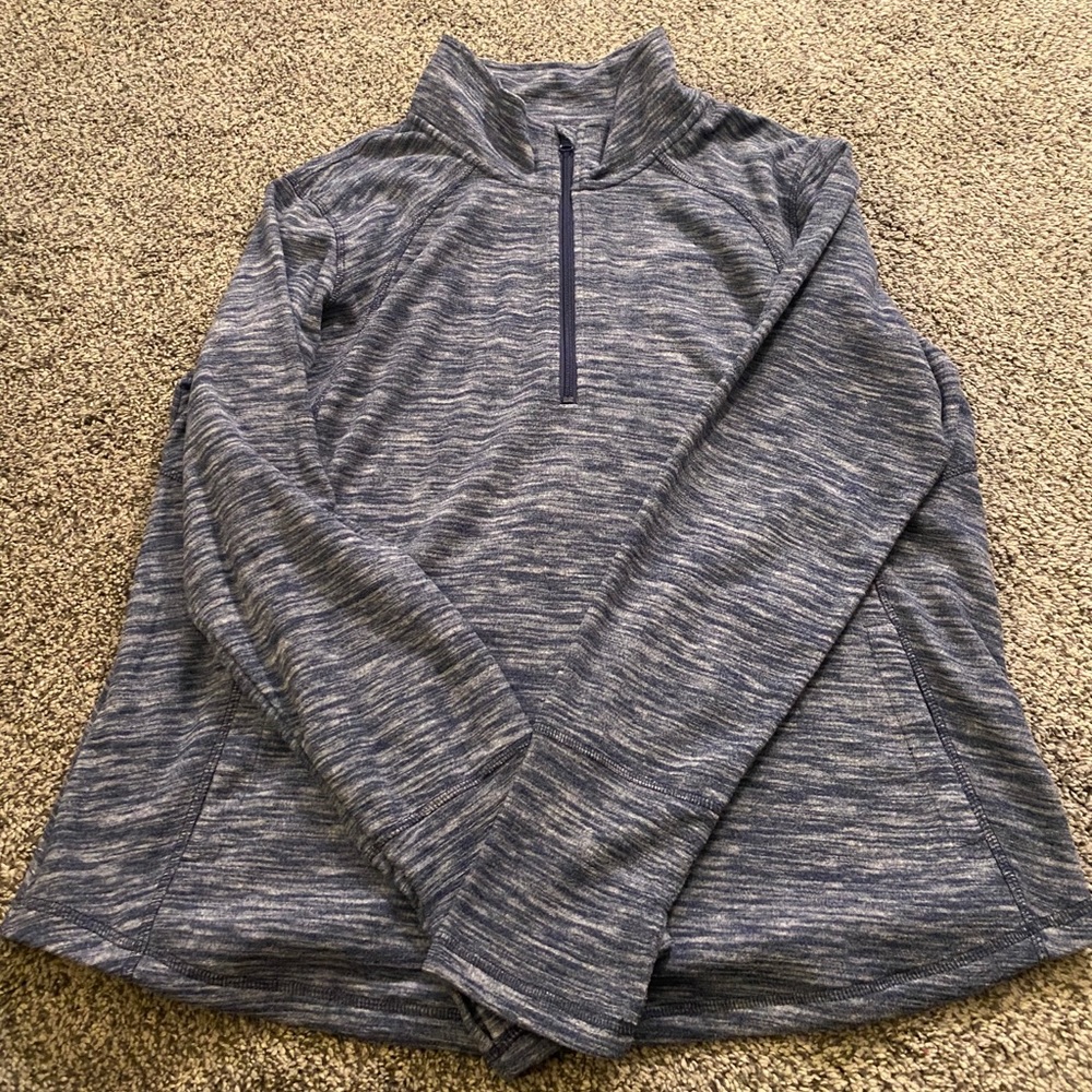 Blue Fleece Quarterzip